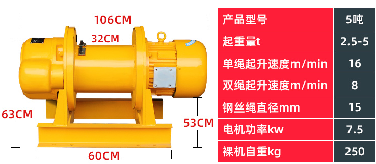 電動卷揚(yáng)機(jī)和電動葫蘆一樣嗎？有什么區(qū)別